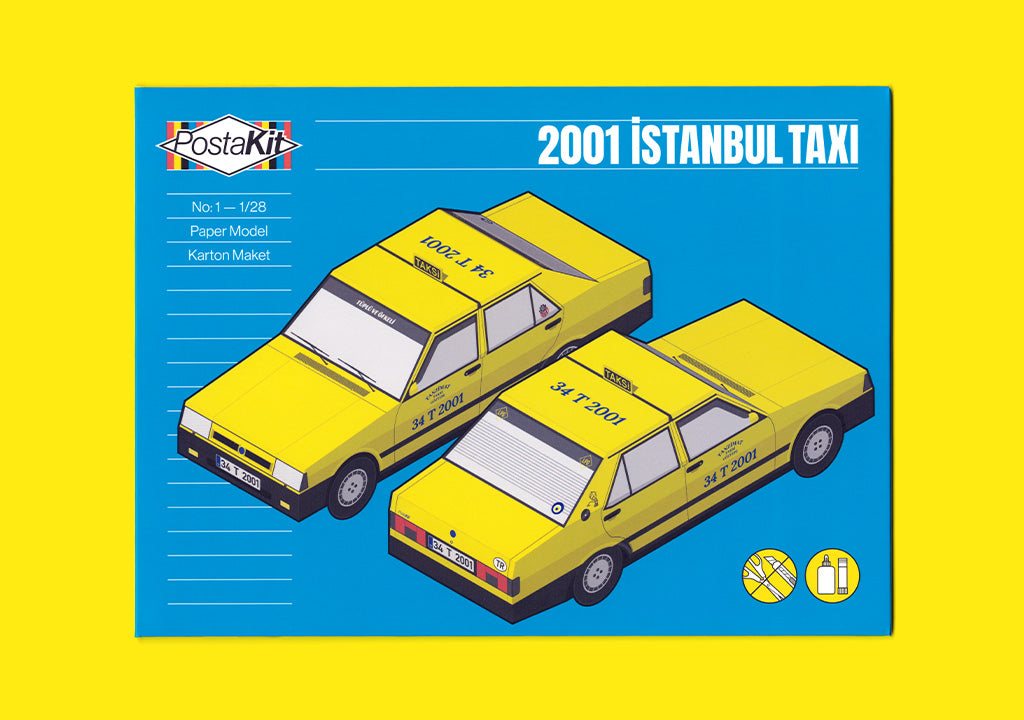 PostaKit No: 1 - 2001 Istanbul Taxi