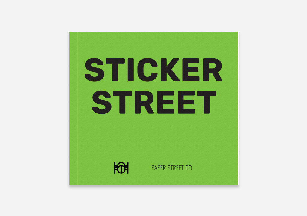 Sticker Street - Yeşil
